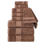 Niles Egyptian Giza 9-Piece Cotton Plush Towel Set