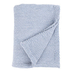 Chrisney Cotton Blanket - Textured Chevron Weave & All Season Comfort
