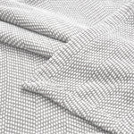 Chrisney Cotton Blanket - Textured Chevron Weave & All Season Comfort