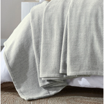 Chrisney Cotton Blanket - Textured Chevron Weave & All Season Comfort