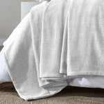 Chrisney Cotton Blanket - Textured Chevron Weave & All Season Comfort