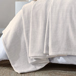 Chrisney Cotton Blanket - Textured Chevron Weave & All Season Comfort