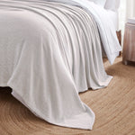 Chrisney Cotton Blanket - Textured Chevron Weave & All Season Comfort