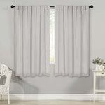 Blackout Window Curtains Solid Room Darkening Back Tab Set of 2