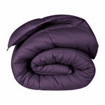 Superior Monochrome Basketweave Microfiber Down Alternative Comforter
