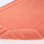 Superior Leo Cotton Modern Absorbent Heavy Washable Bath Mat Set of 2