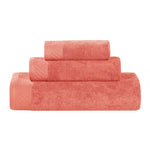 3 Piece Egyptian Cotton Bath Towel Set Basketweave