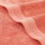 6 Piece Egyptian Cotton Basketweave Towel Set