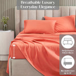 1200 Thread Count Cotton Rich Bed Sheet Set