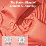1200 Thread Count Cotton Rich Bed Sheet Set