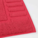 Superior Leo Cotton Modern Absorbent Heavy Washable Bath Mat Set of 2