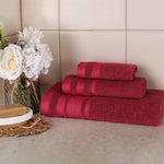 Superior Hays Cotton Medium Weight 3 Piece Assorted Bathroom Towel Set