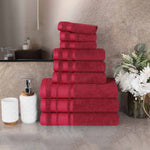 Superior Hays Cotton Medium Weight 9 Piece Assorted Bathroom Towel Set