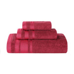 Superior Hays Cotton Medium Weight 3 Piece Assorted Bathroom Towel Set