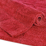 Checkered Cotton Washable Non-Slip Bath Rugs or Runner