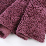 Checkered Cotton Washable Non-Slip Bath Rugs or Runner