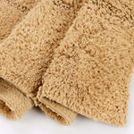 Checkered Cotton Washable Non-Slip Bath Rugs or Runner