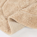 Oval Cotton Washable Non-Slip Bath Rugs or Runner