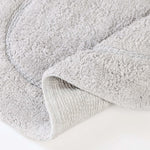 Oval Cotton Washable Non-Slip Bath Rugs or Runner