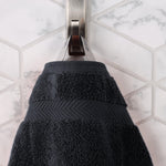 6 Piece Hand Towel Set Zero Twist Cotton Soft Absorbent