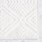 Ceton Diamond Trellis Textured Washable Bath Rugs, Set of 2