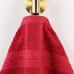 Eco-Friendly Ring-Spun Cotton 12-Piece Face Towel/Washcloth Set