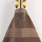 Eco-Friendly Ring-Spun Cotton 12-Piece Face Towel/Washcloth Set