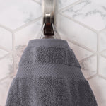 6 Piece Hand Towel Set Zero Twist Cotton Soft Absorbent