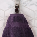 6 Piece Hand Towel Set Zero Twist Cotton Soft Absorbent