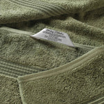 12-Piece Egyptian Cotton Plush Bath Towel Set - Heritage
