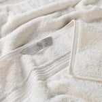 Heritage Egyptian Cotton Plush Thick Absorbent Hand Towel Set of 8
