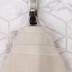 6 Piece Hand Towel Set Zero Twist Cotton Soft Absorbent