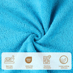 3 Piece Egyptian Cotton Plush Bath Towel Set - Kendell