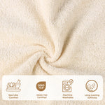 Superior Egyptian Cotton Dobby Border 6 Piece Hand Towel Set