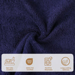 3 Piece Egyptian Cotton Plush Bath Towel Set - Kendell