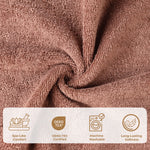 3 Piece Egyptian Cotton Plush Bath Towel Set - Kendell