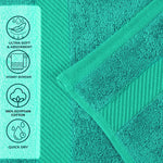 6-Piece Egyptian Cotton Bath Towel Set - Kendell