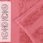 Superior Egyptian Cotton Dobby Border 6 Piece Hand Towel Set