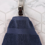 6 Piece Hand Towel Set Zero Twist Cotton Soft Absorbent