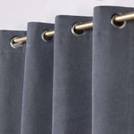 100 % Blackout Window Curtains Grommet Washable Set of 2