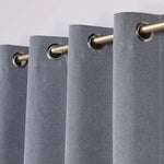 100 % Blackout Window Curtains Grommet Washable Set of 2