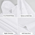 Kids Towel Robe Lyron Cotton Hooded Bath Towel
