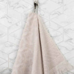 Rolla Cotton Geometric Jacquard Absorbent 12 Piece Towel Set