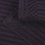 Cotton Ribbed Textured Face Towel Set 12-Piece - Soho