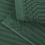 Cotton Ribbed Textured Face Towel Set 12-Piece - Soho