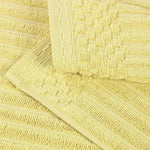Soho Ribbed Cotton Towel Set 6 Piece