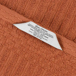 Ribbed Cotton Absorbent Bath Towel Set of 4