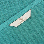 Cotton Ribbed Textured Face Towel Set 12-Piece - Soho