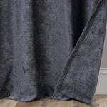Superior Noor Semi-Blackout Chenille Machine Washable Grommet Curtains, Set of 2 Panels