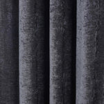Superior Noor Semi-Blackout Chenille Machine Washable Grommet Curtains, Set of 2 Panels